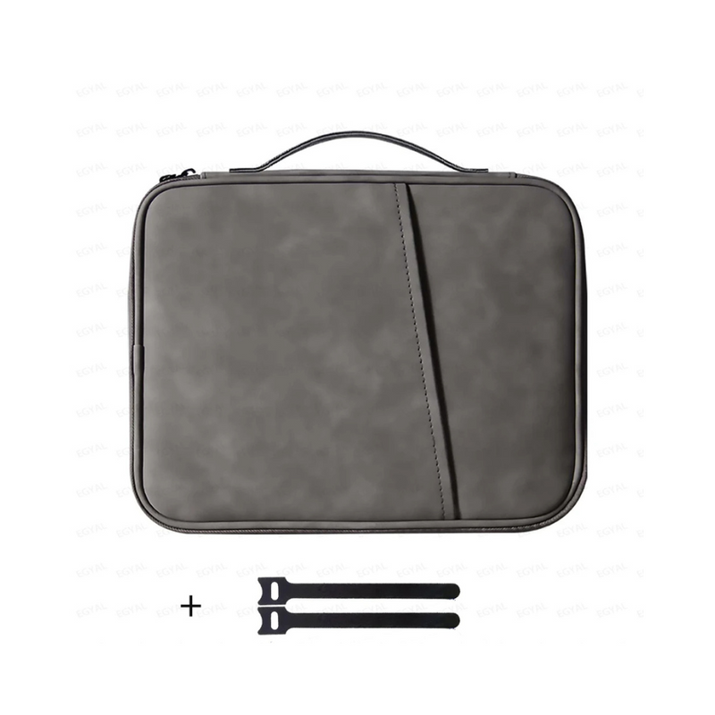 ANYPACK Tablet Handbag Grey Incase Compact Sleeve Fashionable For Eco Conscious Professionals