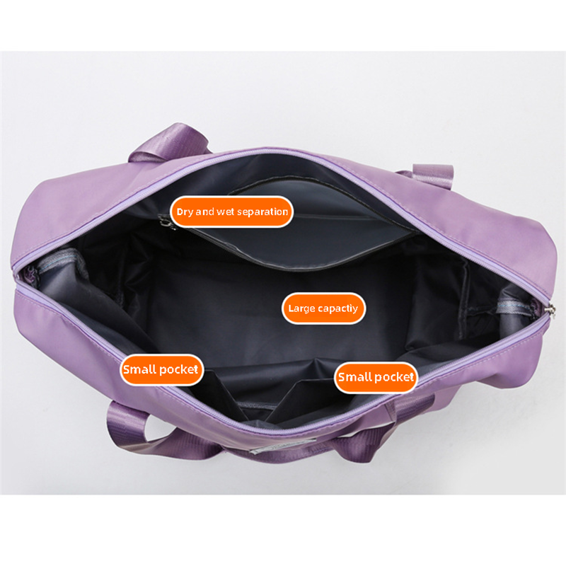 Anymom Mommy Diaper Bag Black Waterproof Handbag Expandable Size With Zipper