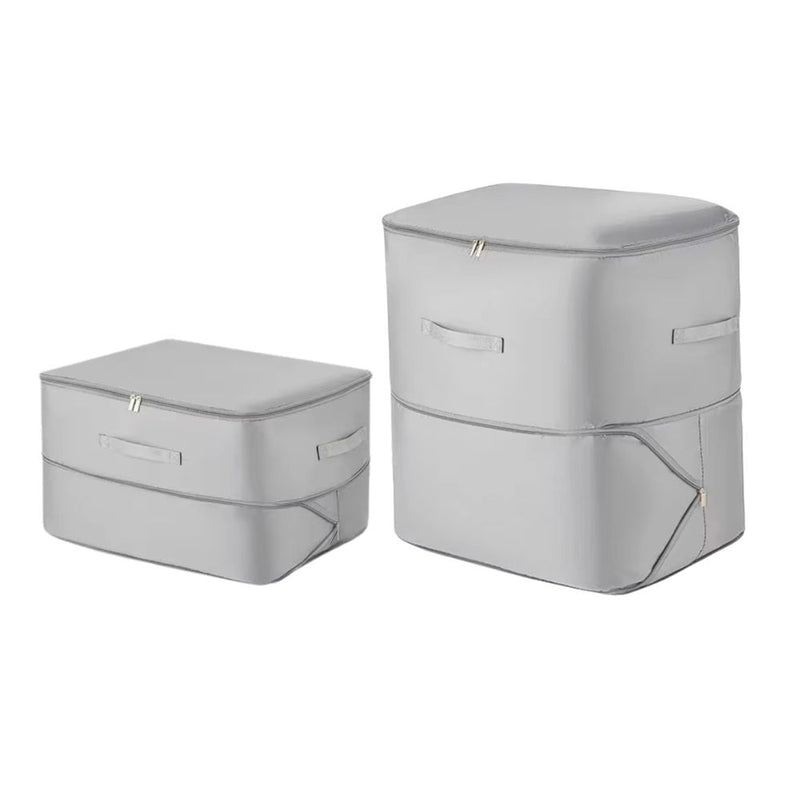 Anysort Storage Bag Set 2in1 L XL Packing Cubes Ultra Space Saving Self Compression Quilt Organizer