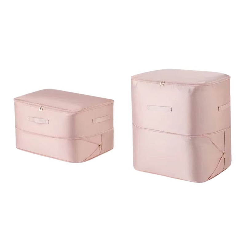 Anysort Storage Bag Set 2in1 L XL Packing Cubes Ultra Space Saving Self Compression Quilt Organizer