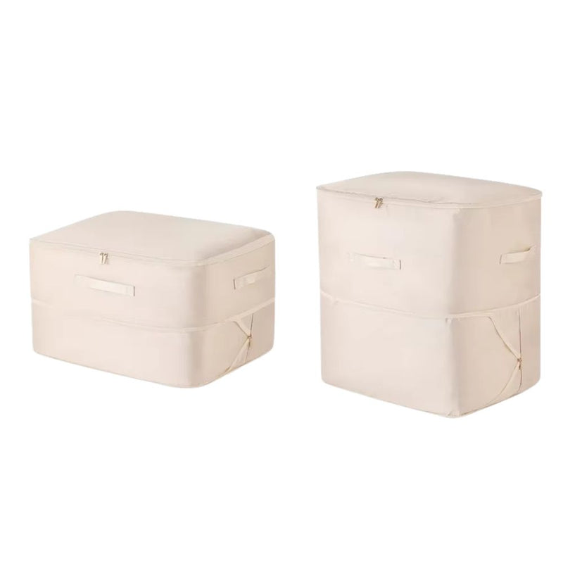 Anysort Storage Bag Set 2in1 L XL Packing Cubes Ultra Space Saving Self Compression Quilt Organizer