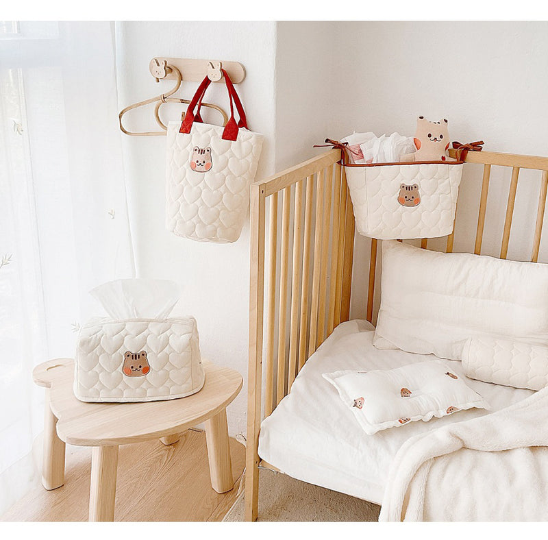 Anysort Mommy Diaper Bag Squirrel Design Stroller Bag Maternity Organizer Open Storage Bag for Mommy