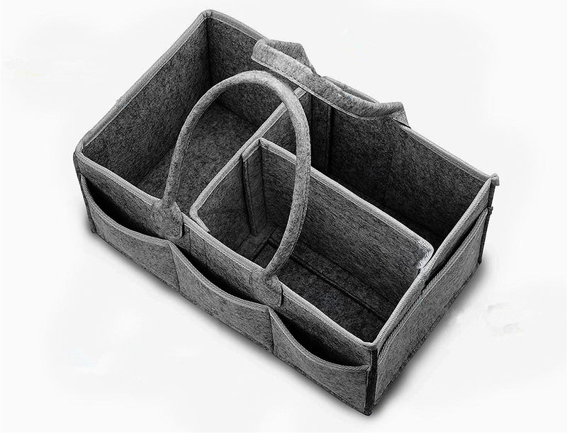 Anysort Mommy Diaper Bag Dark Grey Organizer Multifunctional Newborn Things Nursery Stackers and Caddies Pouch Large Storage