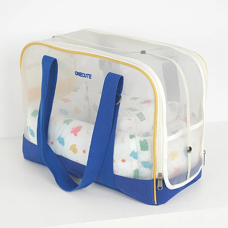 ANYWAGS Pet Carrier Blue Summer Breathable Cozy Shoulder Bag  and Hand Bag for Small Dogs Walking Poodle Yorkies Accessories