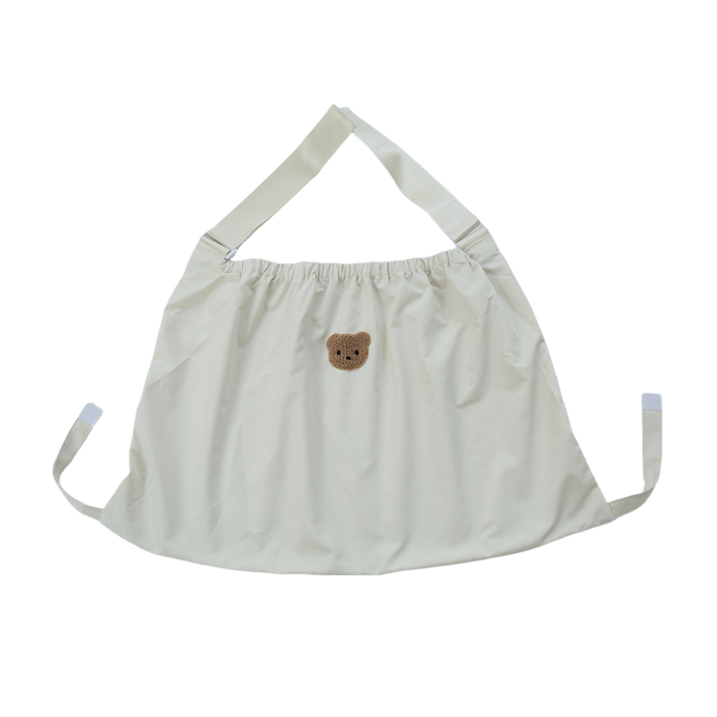Anysort Mommy Diaper Bag White Stroller Organizer for Baby Carriages Mommy Open Large Storage Bag