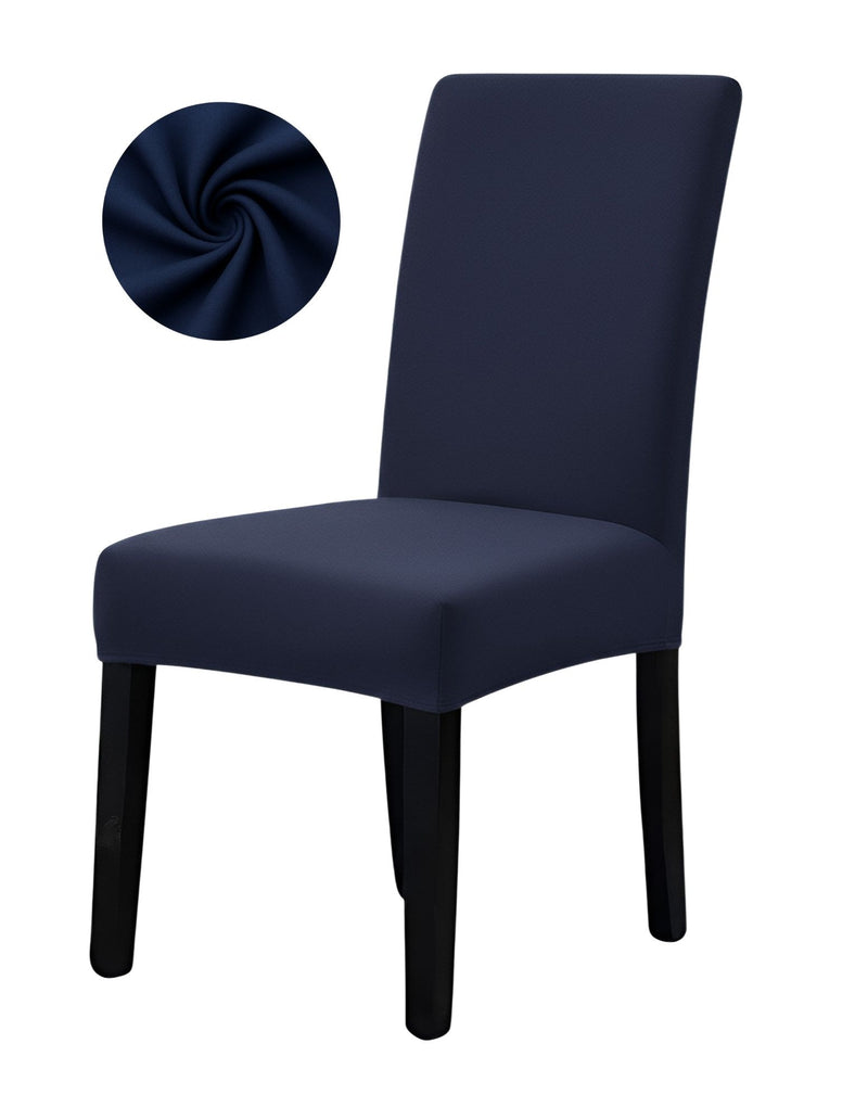 Anyseat Navy Chair Cover – Waterproof Elastic Slipcover with Anti‑Dirt Protection for Dining Room, Kitchen, Wedding, Hotel, Banquet & Restaurant