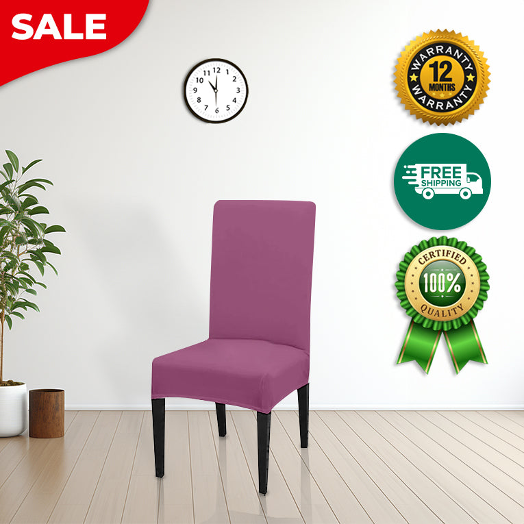 Anyseat Chair Cover Bright Red with Anti-Dirt and Waterproof Elastic Material for Dining Room Kitchen Wedding Hotel Banquet Restaurant