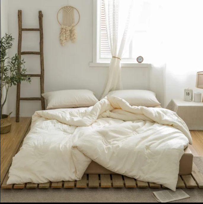 ANYHOUZ Duvet Cover Quilted Ultra Soft Bed Comforter