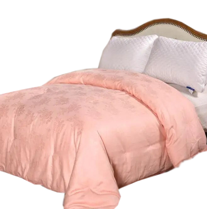 ANYHOUZ Breathable Reversible Comforter with Ultra-soft Cotton Cover for All-season Comfort