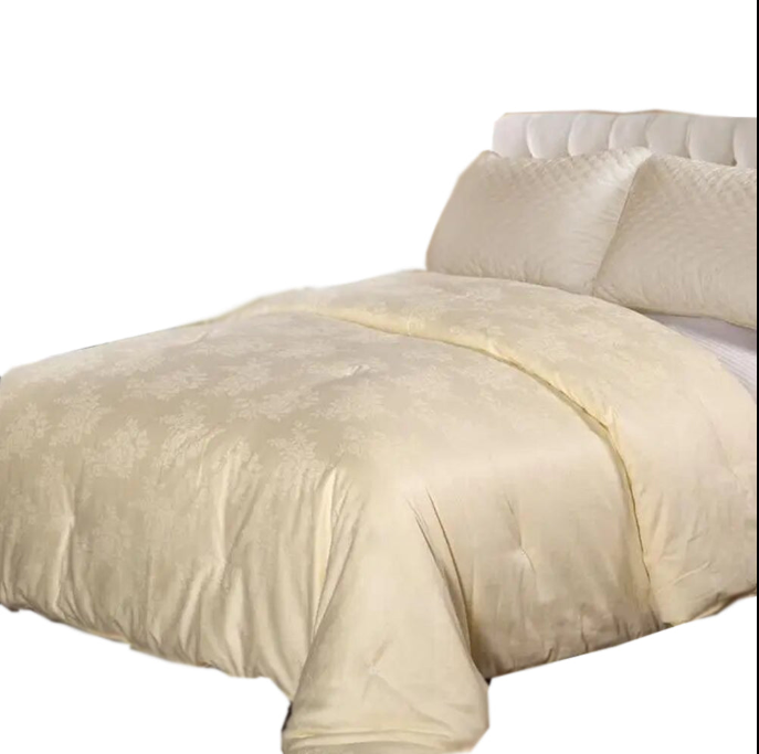 ANYHOUZ Breathable Reversible Comforter with Ultra-soft Cotton Cover for All-season Comfort