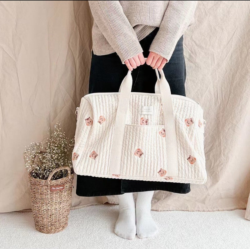 Anymom Mommy Diaper Bag Tiger Design Travel Handbag Adjustable and Removable Strap Ins Style Mommy Shoulder Maternity Boston Cute Bags