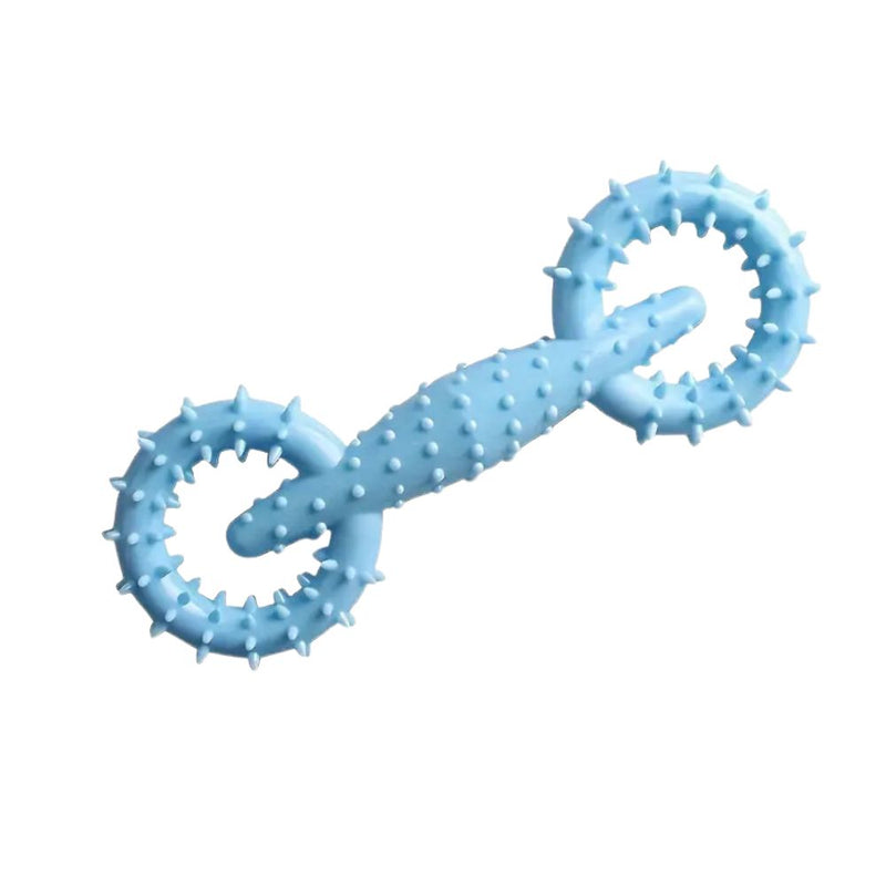 ANYWAGS Pet Toys Newest Clean Teeth Safety TPR Wheel Training Fetch