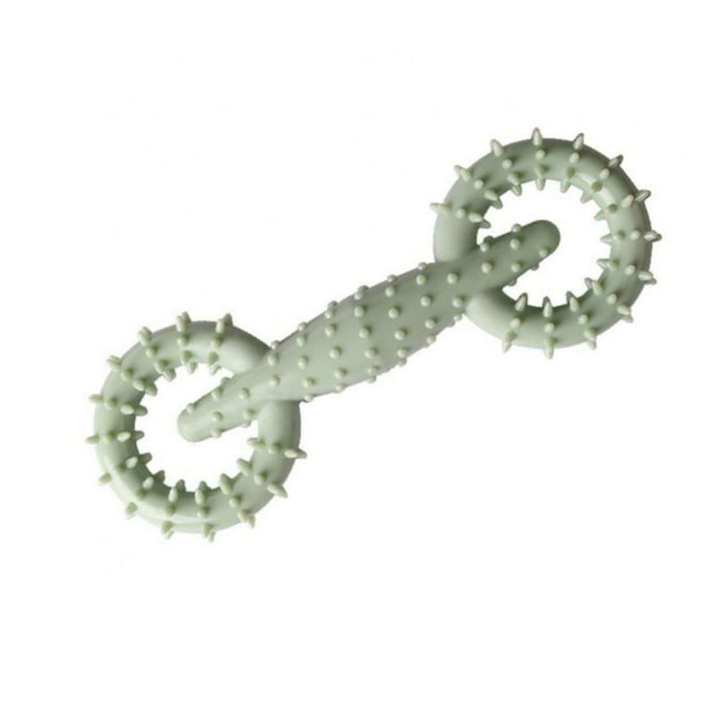 ANYWAGS Pet Toys Newest Clean Teeth Safety TPR Wheel Training Fetch