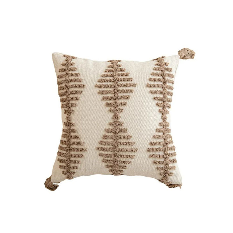 Anypillow Pillowcase Tufted Geometric Embroidered Decorative Cushion Cover