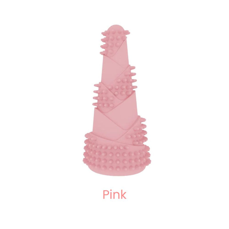 ANYWAGS Pet Toys Newest Clean Teeth Safety TPR Bamboo Training Fetch