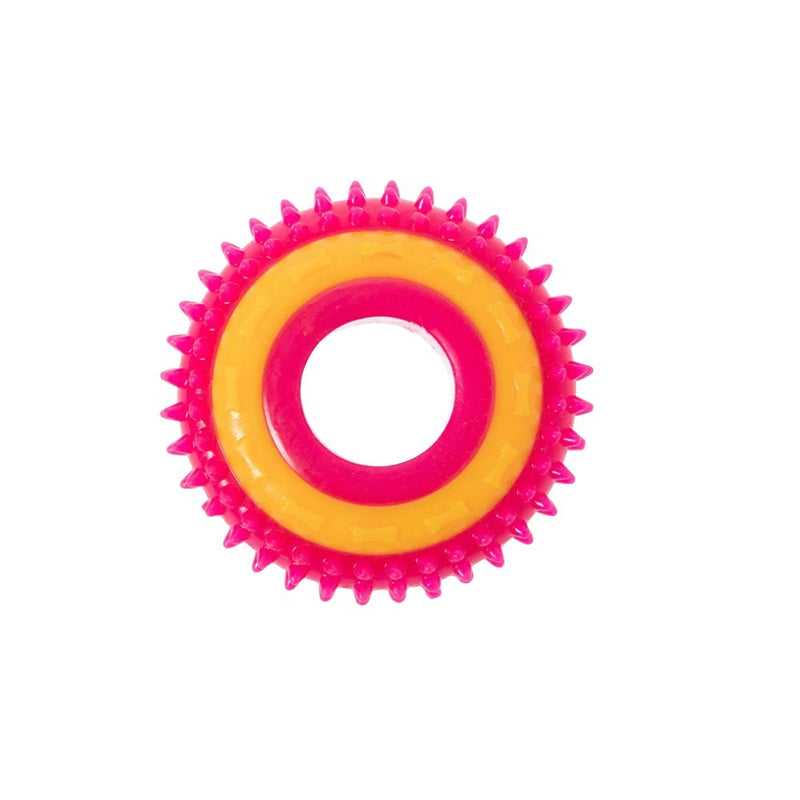 ANYWAGS  Pet Toys Safety Rubber Teething Circle Ball Accessories Chew For Dogs