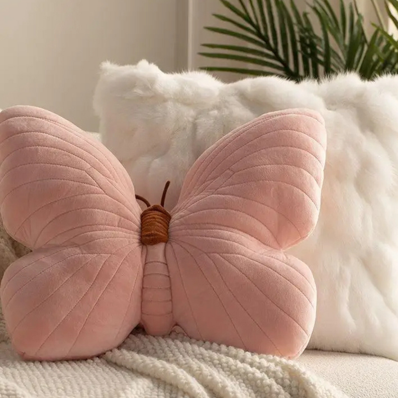 Anypillow Butterfly Pillow Soft Plush Decorative Cushion