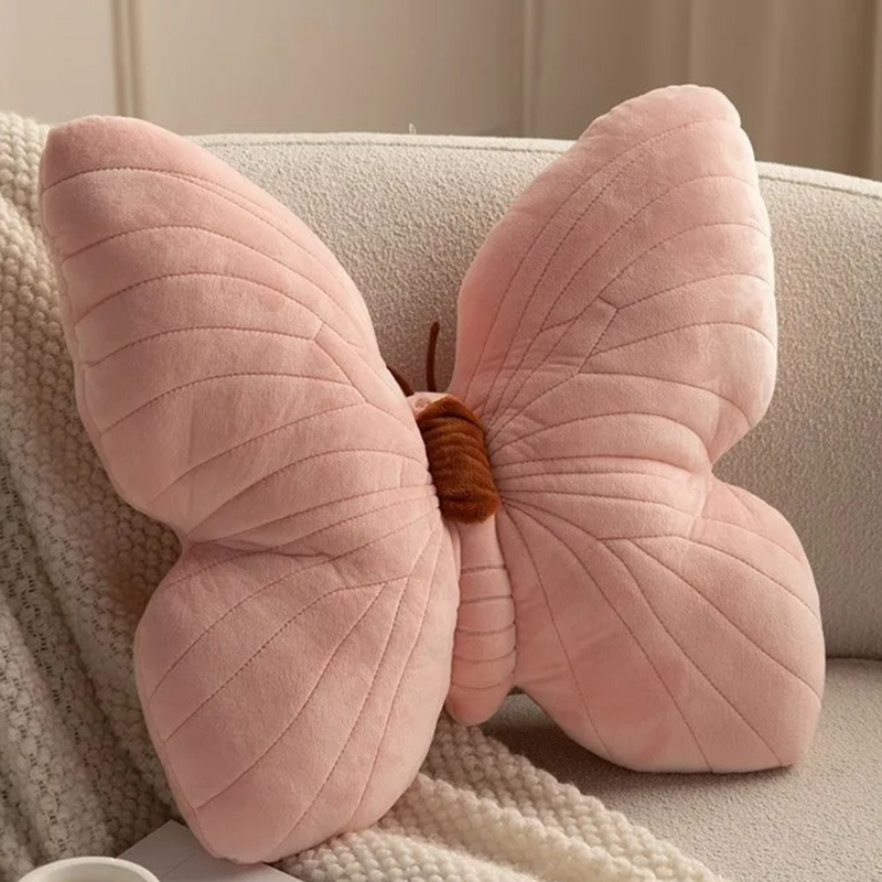 Anypillow Butterfly Pillow Soft Plush Decorative Cushion