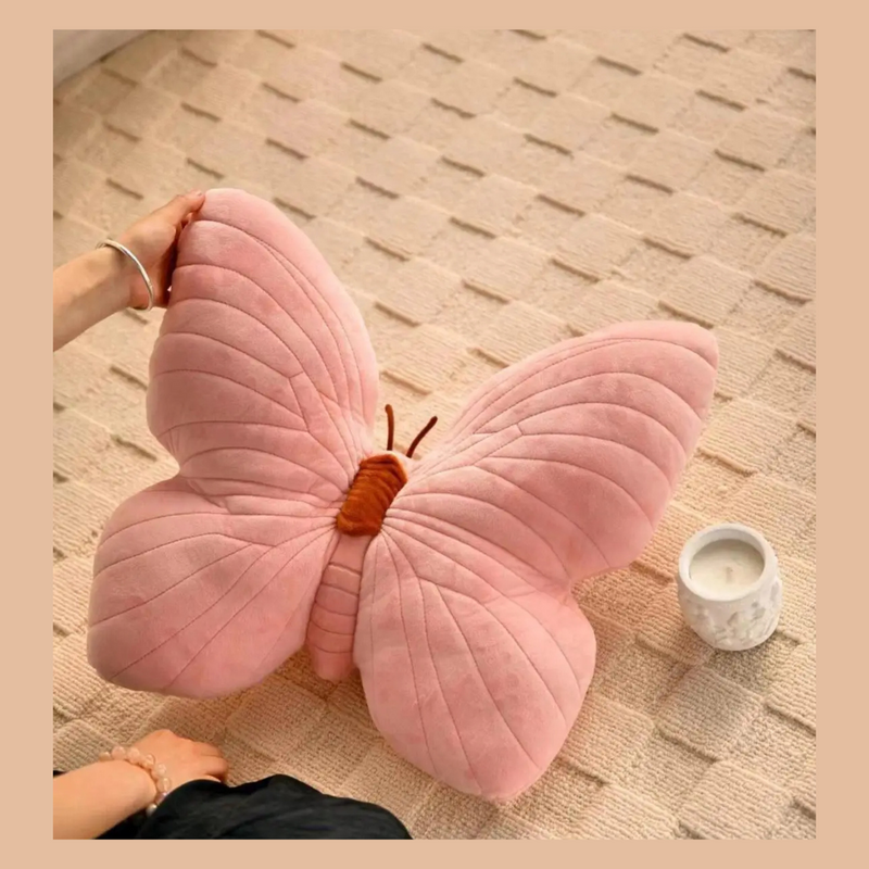 Anypillow Butterfly Pillow Soft Plush Decorative Cushion