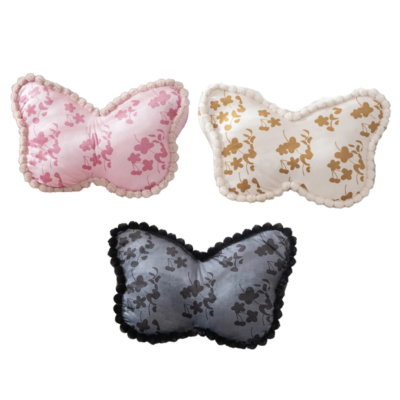 Anypillow Butterfly Velvet Pillow with Soft Plush Filling