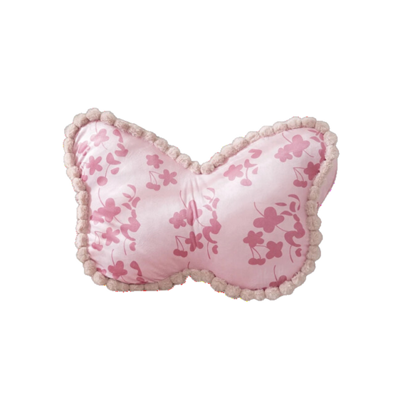 Anypillow Butterfly Velvet Pillow with Soft Plush Filling
