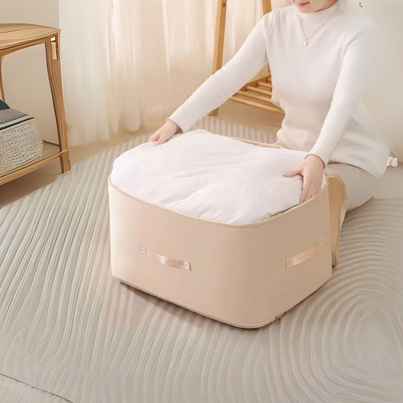 Anysort Storage Bag Pink Durable Heavy Duty Packing Cubes For Beddings And Blankets