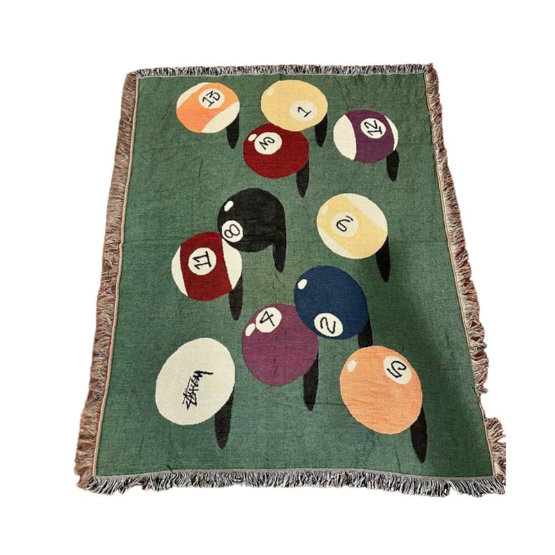 Anycozy Throw Blanket 130x160cm Billiard Pattern Sofa Camping Mat