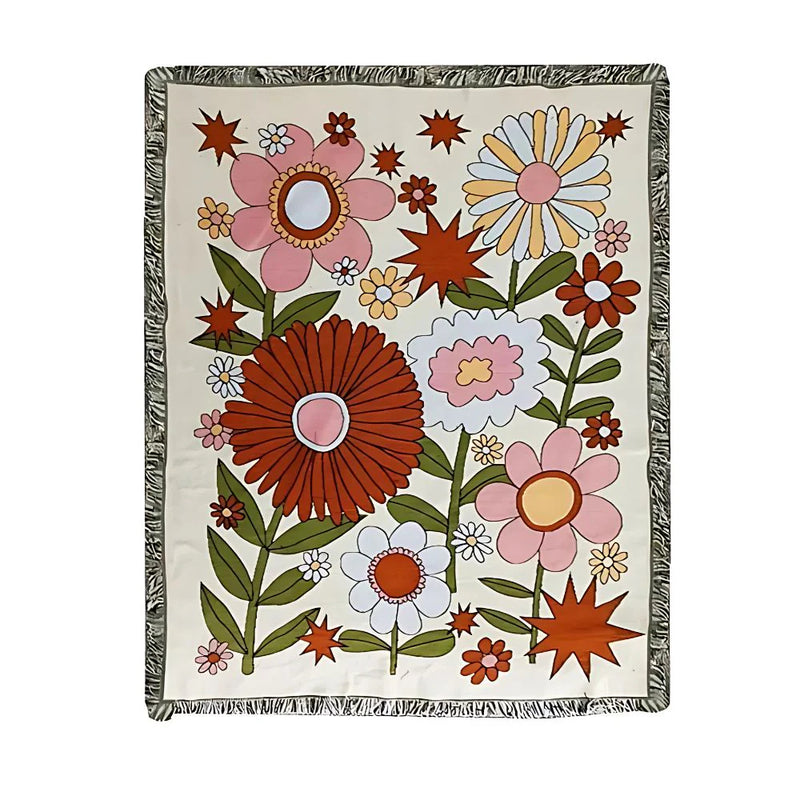 Anycozy 160x220cm Throw Blanket Sunflower Sofa Cover Camping Mat