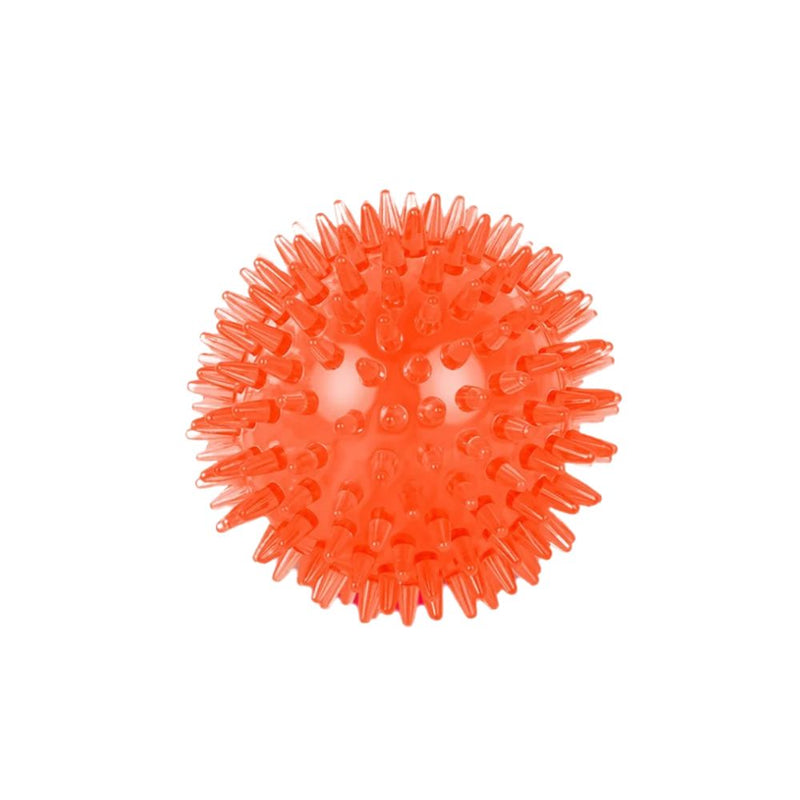 ANYPET Durable Rubber Chew Ball – Orange Dog Toy for Healthy Play & Training