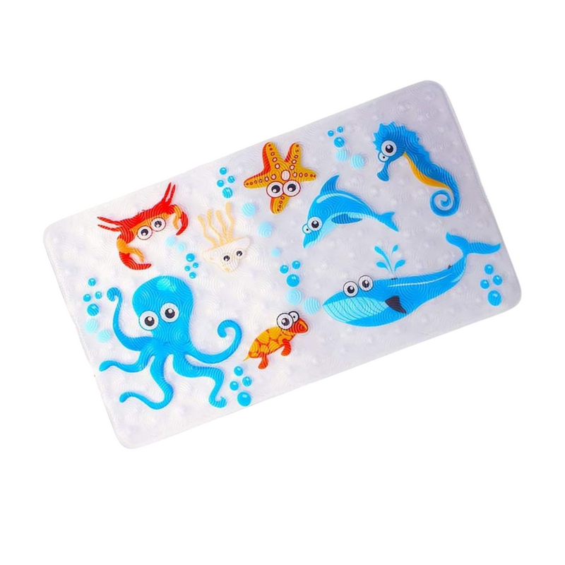 Anymat Sea Adventure Bathroom Mat – Printed Non‑Slip Shower Pad