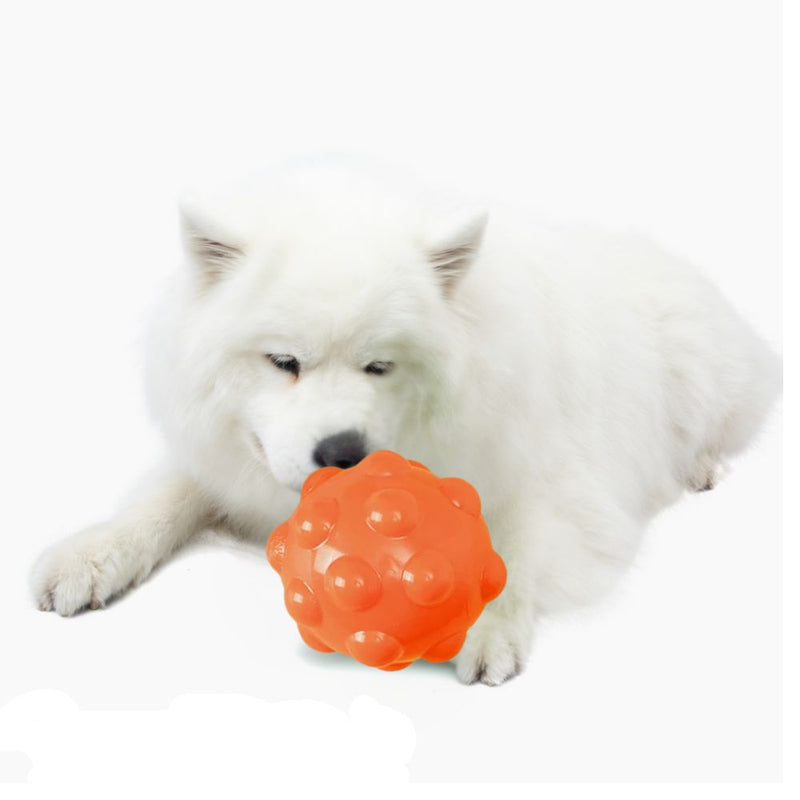 ANYWAGS Pet Toys Safety Rubber Teething Ball Accessories Chew For Dogs