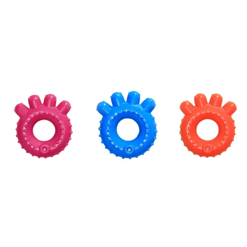 ANYWAGS Pet Toys Safety Rubber Teething Fingers Ball Accessories Chew For Dogs