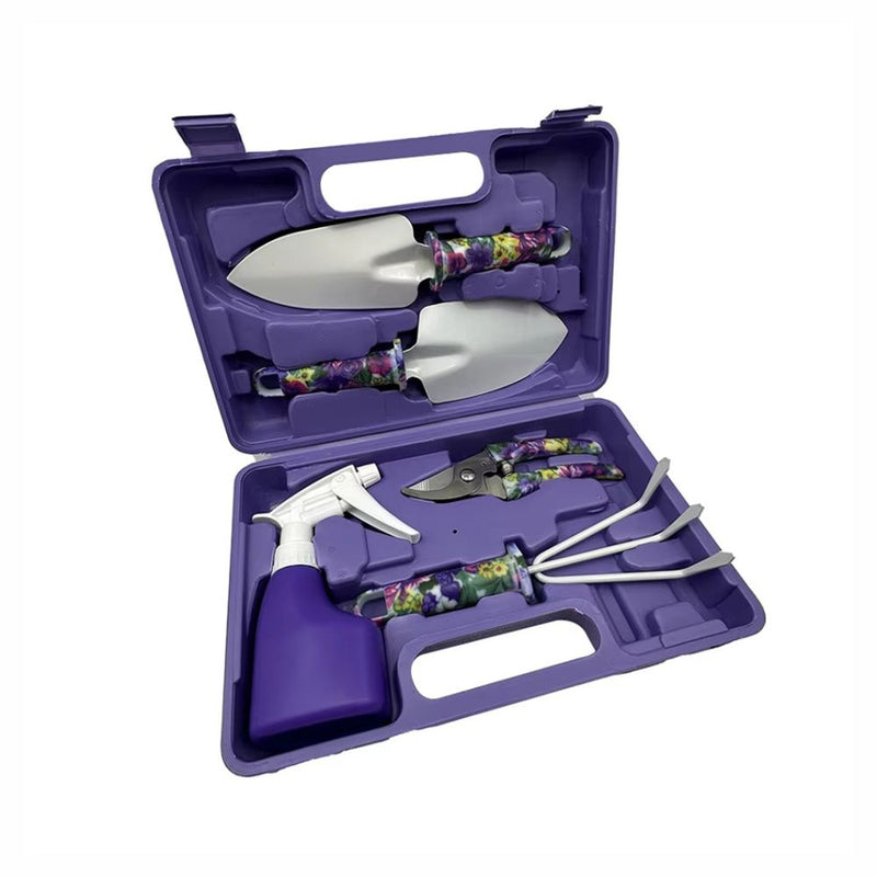 ANYHOUZ Gardening Tools Set 5PC Horticultural Planting Kit with Shovels and Potted Plant Accessories