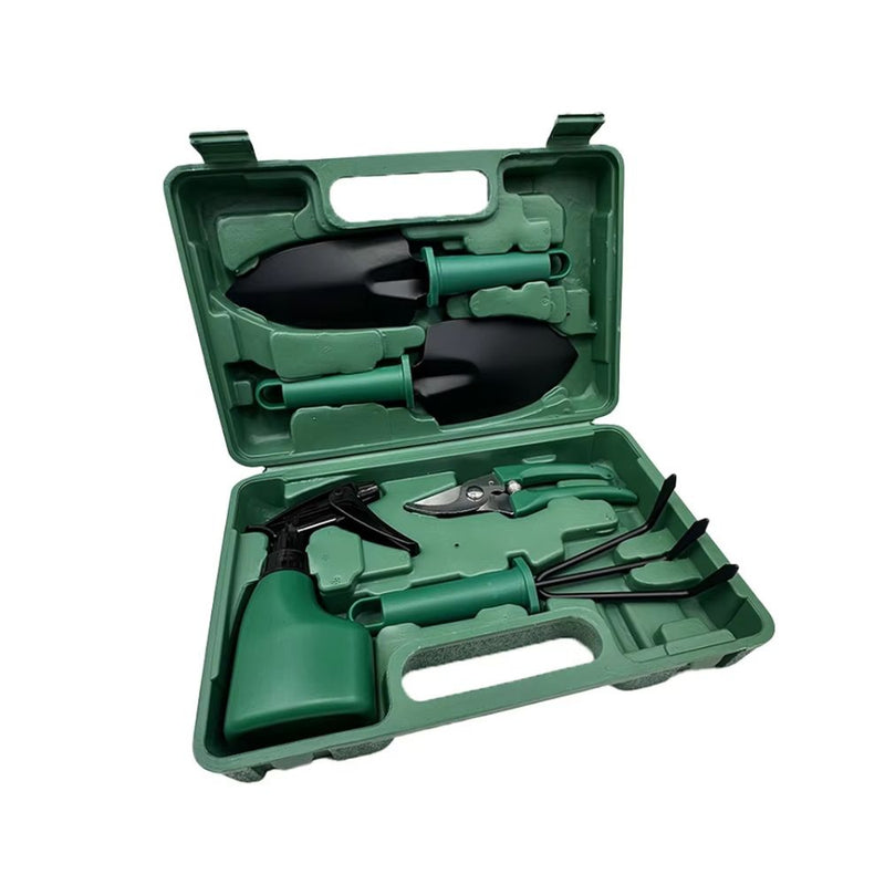 ANYHOUZ Gardening Tools Set 5PC Horticultural Planting Kit with Shovels and Potted Plant Accessories