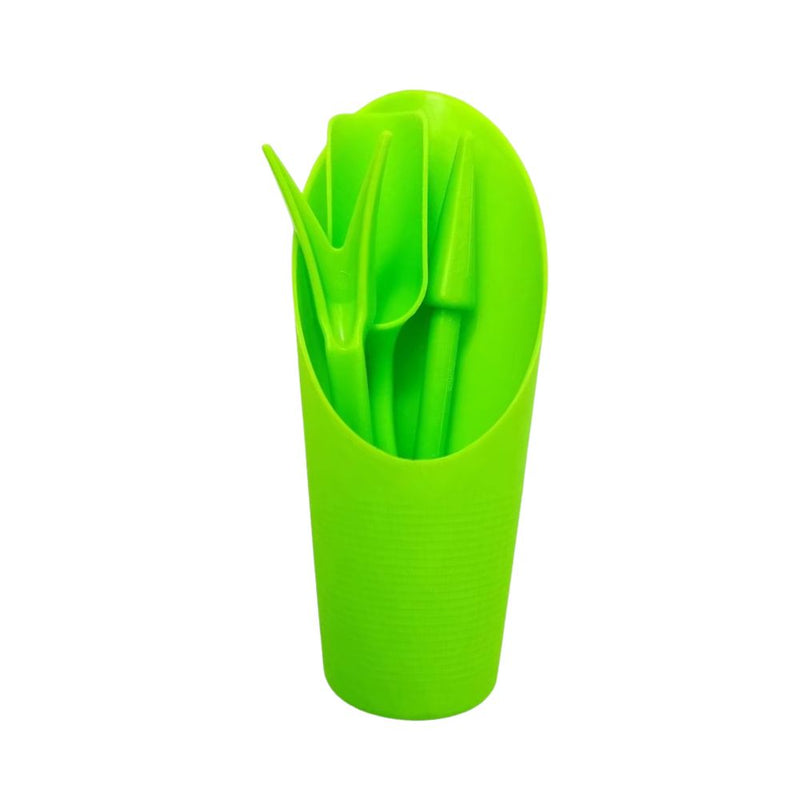 Anygreen Garden Planter Kit 4PC Set Mini DIY Gardening Tools for Succulents Seedlings Bonsai