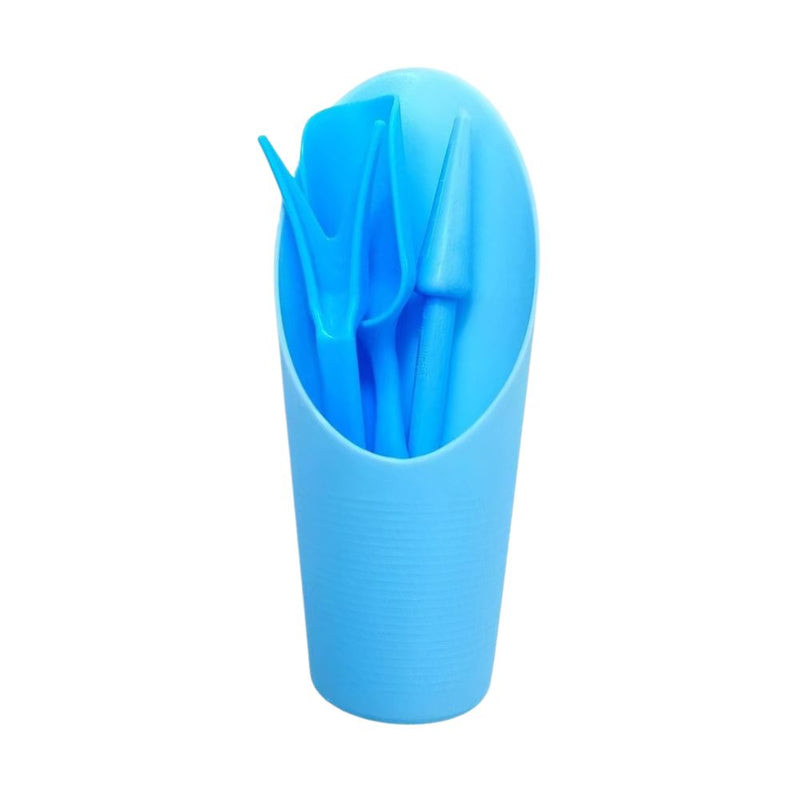 Anygreen Garden Planter Kit 4PC Set Mini DIY Gardening Tools for Succulents Seedlings Bonsai