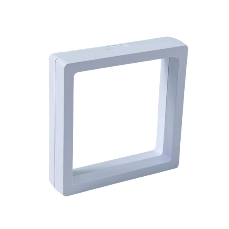 Anyvogue Jewelry Box White Transparent Display Case for Pendant Necklace Bracelet Ring