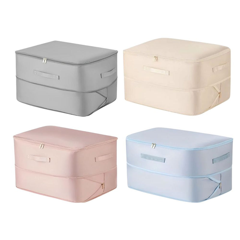 Anysort Storage Bag 1PC Large Self Compression Packing Cubes Ultra Space Saving Organizer