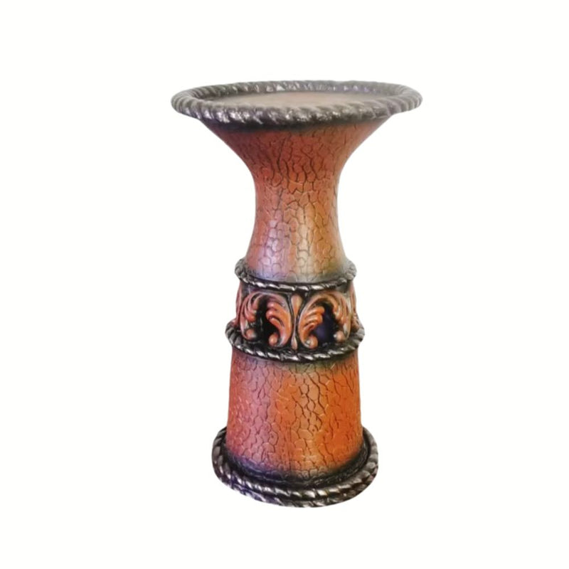 ANYDECO Candle Holder Resin Cowboy Style Candlestick Stand Home Decor