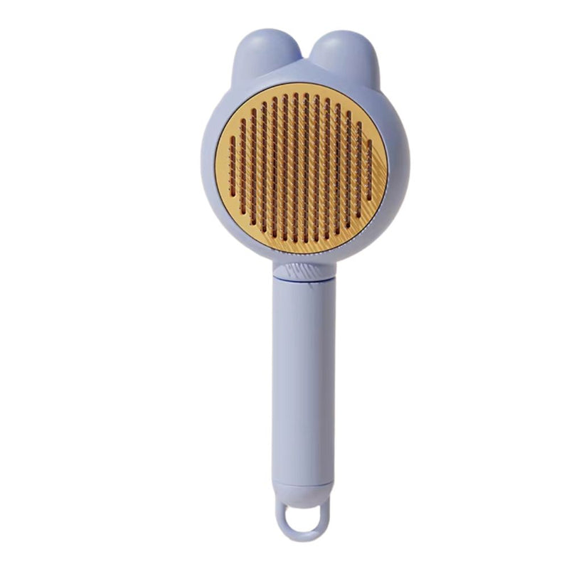ANYWAGS Pet Brush Rabbit Ear Design Shedding Hair Removal Grooming Tool