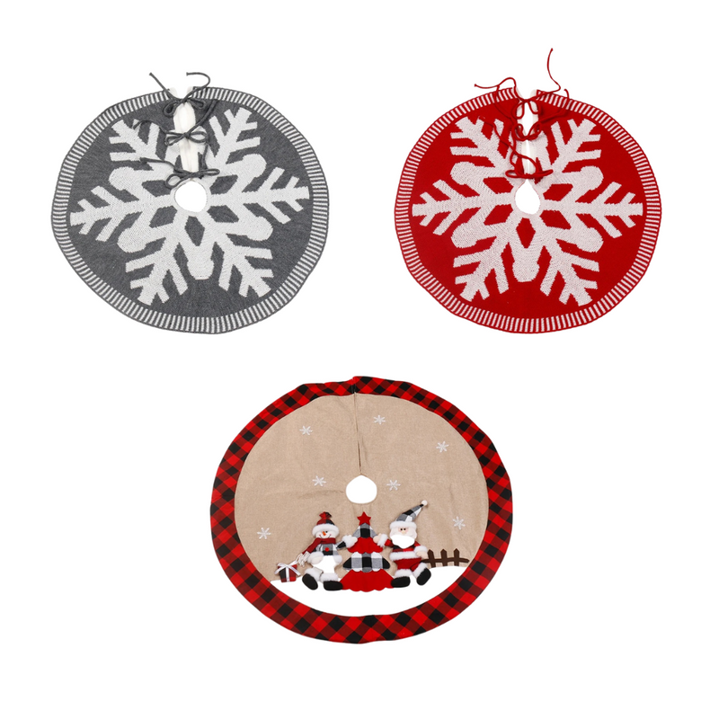 ANYDECO Christmas Tree Rug Skirt Mat Decoration Supplies