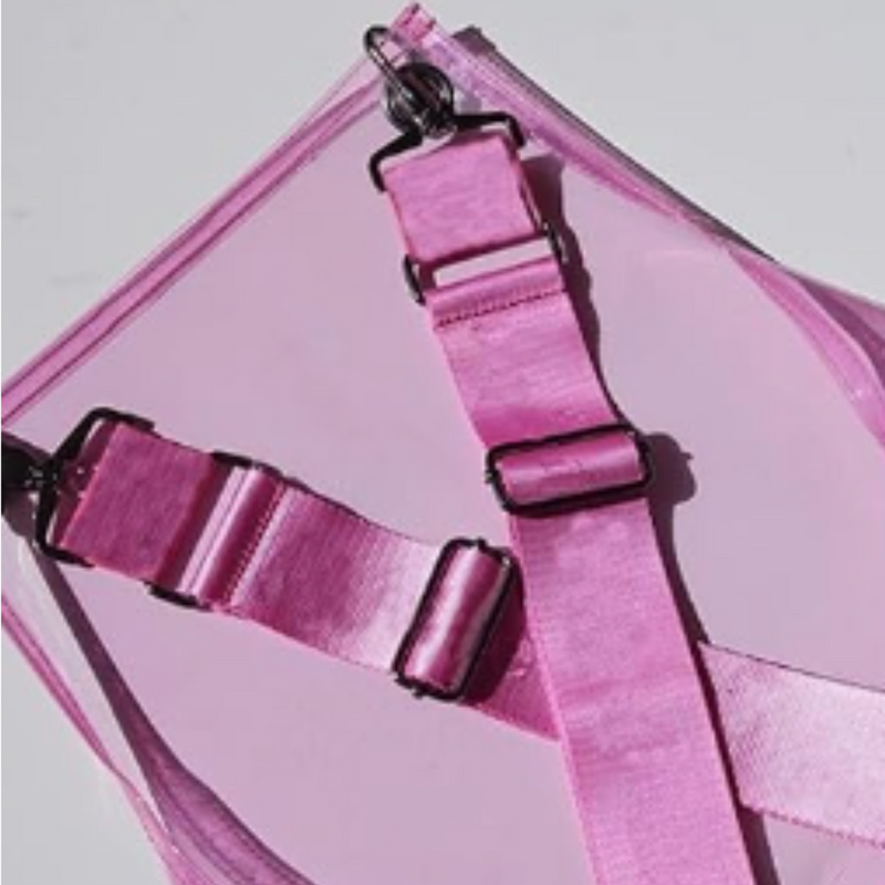 Anypron Waterproof TPU Apron Pink Oilproof Workwear for Barber Painting