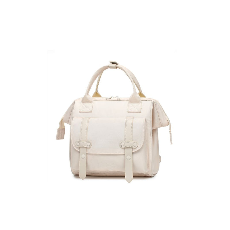 Anymom Mommy Diaper Bag Beige Color Backpack Waterproof Handbag Fashion Mommy Shoulder Bag