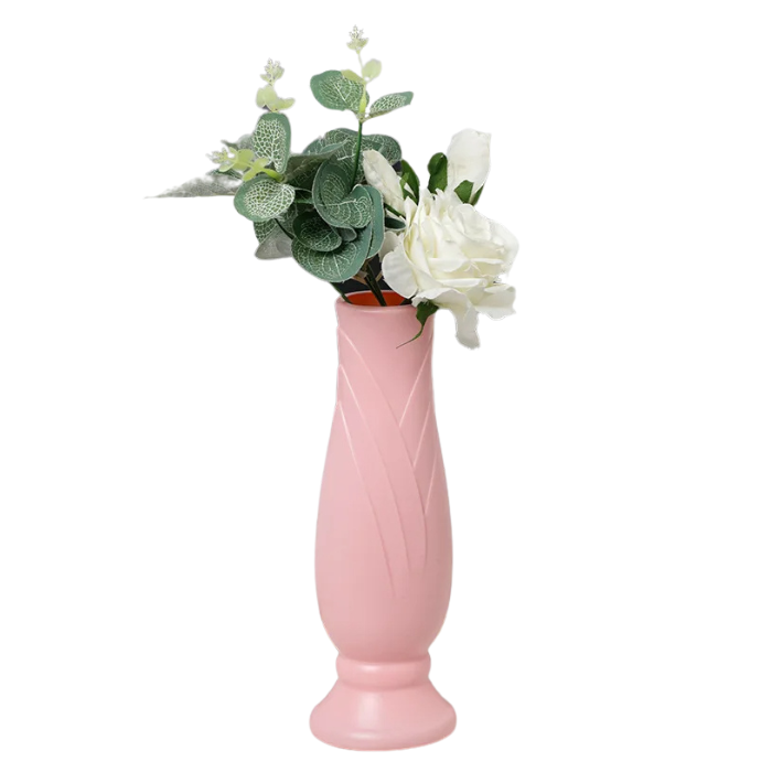 ANYDECO Flower Vase Pink Small Nordic Style Pot Living Room Decor