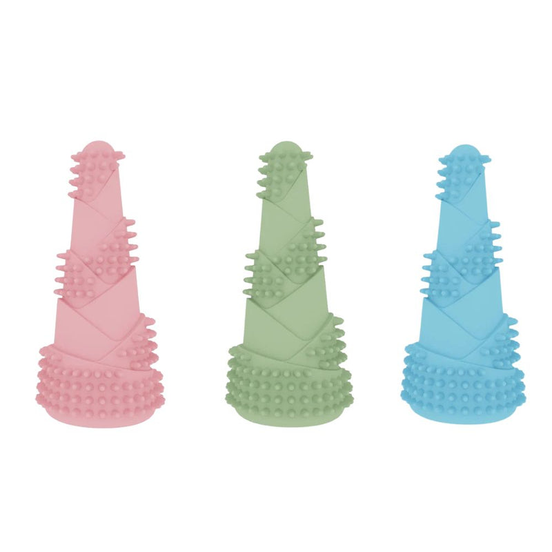 ANYWAGS Pet Toys Newest Clean Teeth Safety TPR Bamboo Training Fetch