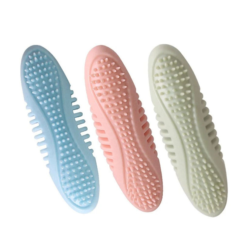 ANYWAGS Pet Toys Newest Clean Teeth Safety TPR Cucumber Training Fetch