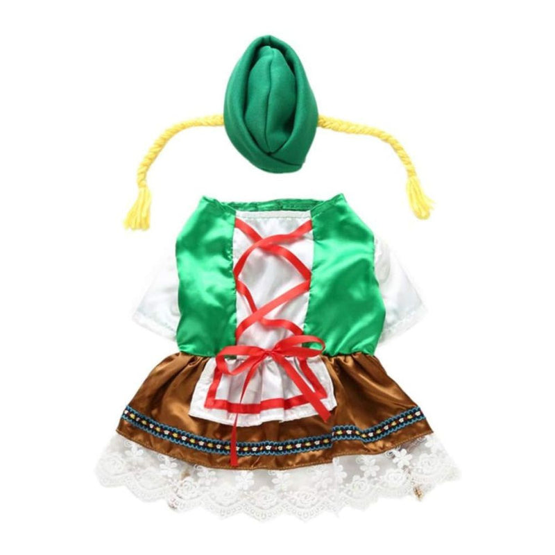 Anypet Dog Costume – German Dress Holiday Outfit & Fun Accessories