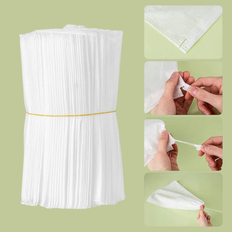 Anygreen Garden Mesh Bags White 100PCS 20x30cm Non Woven Fruit Protection Bags