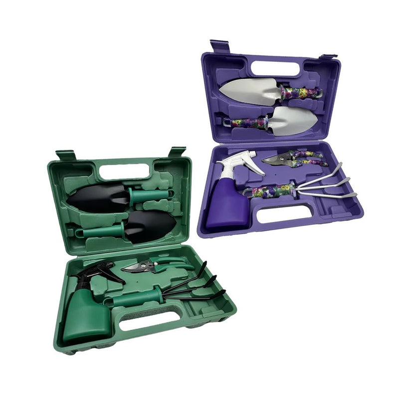 ANYHOUZ Gardening Tools Set 5PC Horticultural Planting Kit with Shovels and Potted Plant Accessories