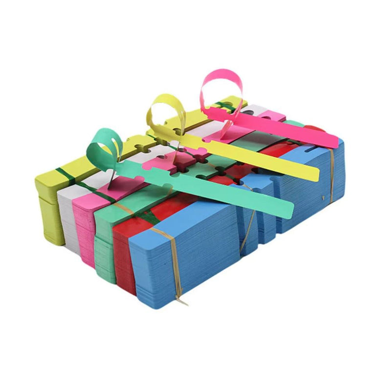 Anygreen Garden Plant Labels 100PCS Reusable Waterproof Plastic Tags for Home Gardening